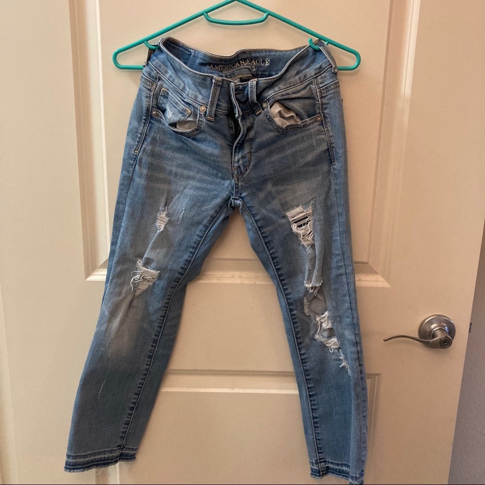 American eagle jeans size 2